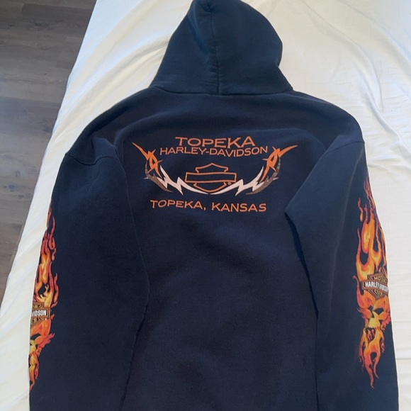 Vintage Harley Davidson Hoodie - Picture 4 of 4